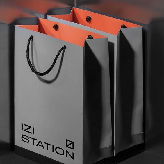 custom paper bags lansbox packaging