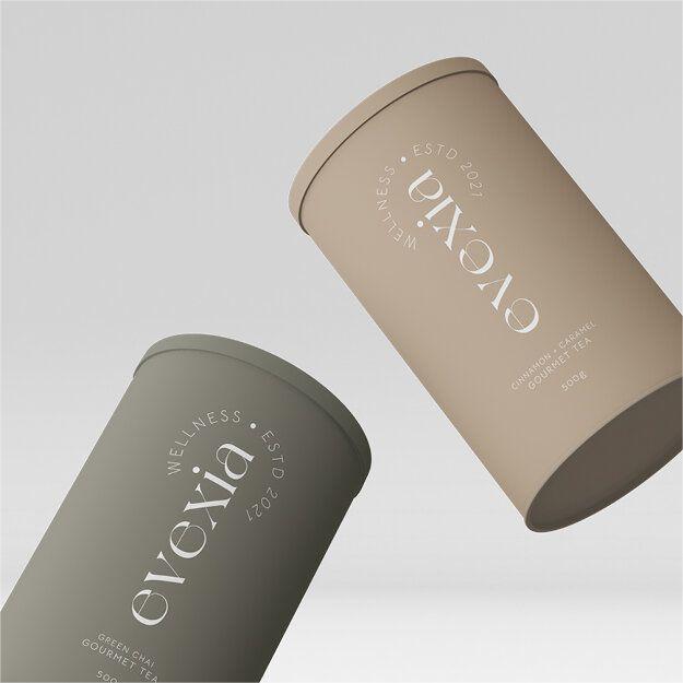 Custom Shapes face cream box