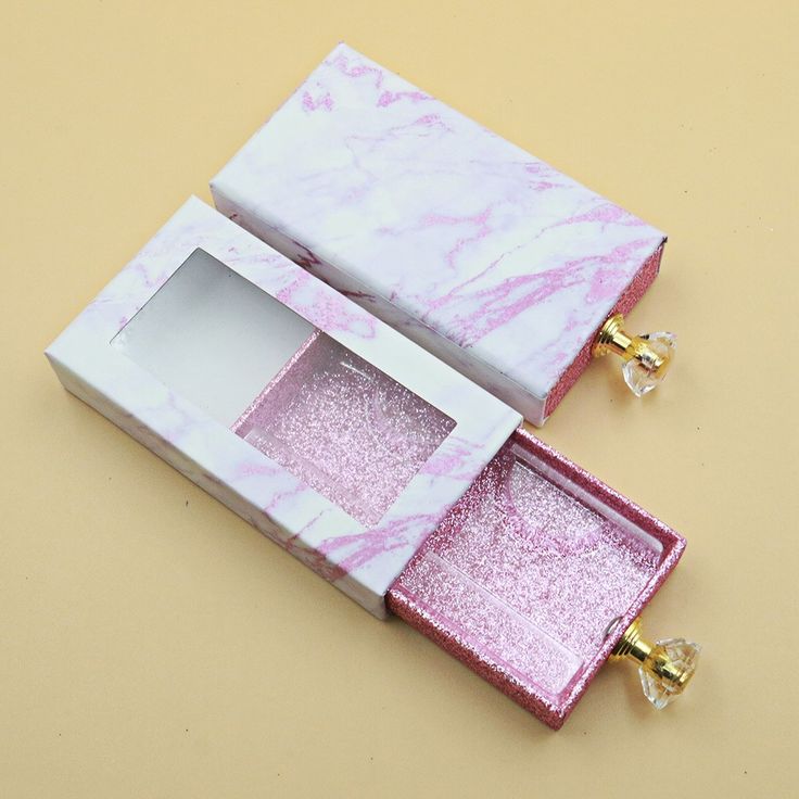 Drawer eyelash boxes