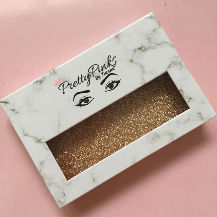 Paperboard eyelash boxes