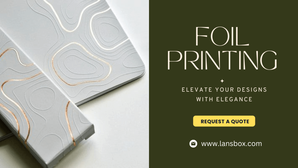 What is Foil Printing how it works LansBox Packaging